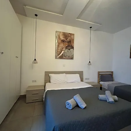 דירה Cozy Bugibba Ground Floor Retreat, Prime Location Near The Sea & Square סיינט פול ביי